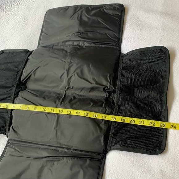 KATE SPADE black diaper nylon changing pad NWOT+++ - Picture 8 of 12